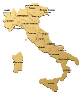 Винодельческие регионы Италии